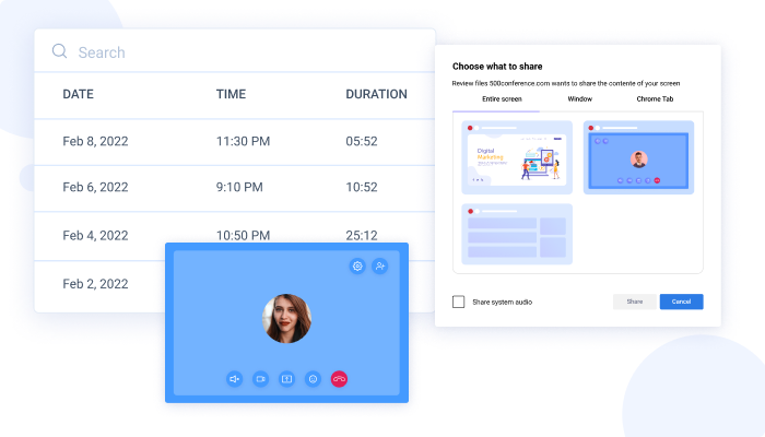 <a href='video-meeting'>video meeting</a>